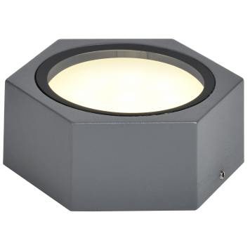 Светильник уличный 5204 потолочный GX53 IP65 серый IEK