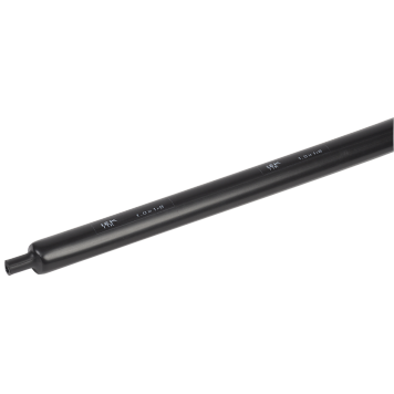Термоусаживаемая трубка ТТК 65/19 4:1 черная с клеем 1 м IEK