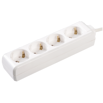 Удлинитель У04 4 места 2P+PE/1,5метра 3х1мм2 16А/250В IEK