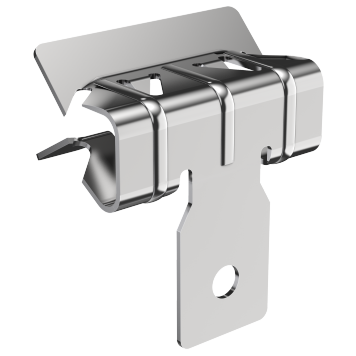 Зажим балочный 8-14мм с ушком и резьбой М6 HDZ IEK