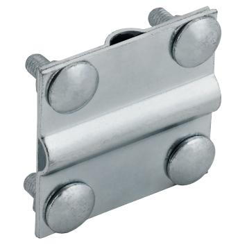 Заж. крес. пол./пр.-пол./пр. 40/12мм оц. сталь HDZ IEK