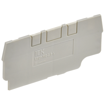 ARMAFIX Заглушка клемм CP/CX-MC 3 вывода 2,5мм2 серая IEK