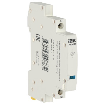 ARMAT Лампа инд. одинарная LED 110-220В DC гол. IEK