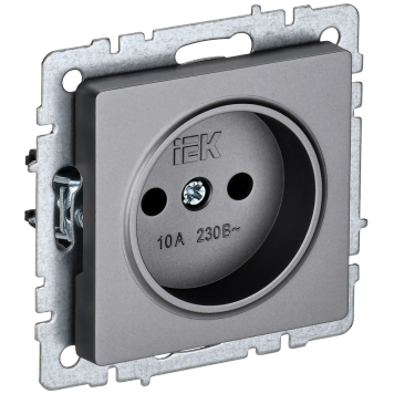 BRITE Роз. без з/к/ш 10А РС10-1-0-БрС сталь IEK