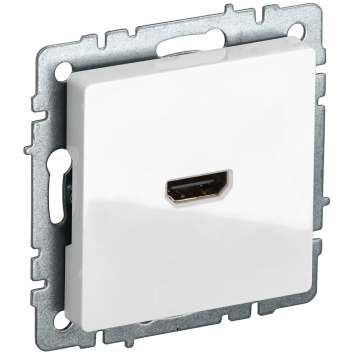 BRITE Роз. HDMI РHDMI-0-БрБ бел. IEK