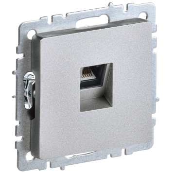 BRITE Роз. комп. RJ45 кат.6 РК11-БрА алюм. IEK