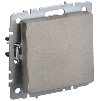 BRITE Выключ. 1-кл. 10А ВС10-1-0-БрШ шамп. IEK