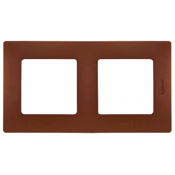 ETIKA Рамка 2-мест. какао