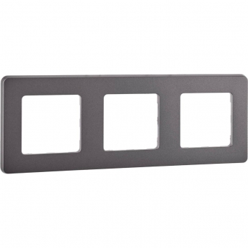 INSPIRIA Рамка 3-мест. дымч.