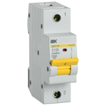 KARAT Авт. выкл. ВА47-150 1P C 125А 15кА IEK