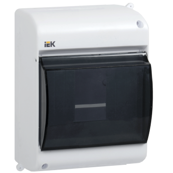 KREPTA 3 Корпус пластиковый КМПн 2/4 IP30 белый IEK