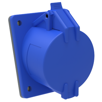 MAGNUM Розетка встр. ССИ-423 32А-6ч 220В 2P+PE IP44 IEK