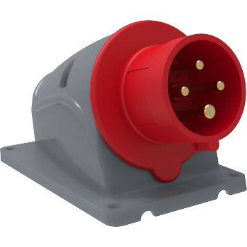 MAGNUM Вилка стац. ССИ-514 16А-6ч 380В 3P+PE IP44 IEK