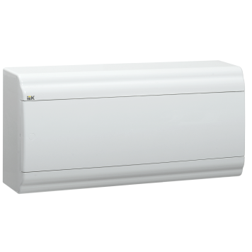 PRIME Корпус пластиковый ЩРН-П-18 белый/белая дверь IP41 IEK