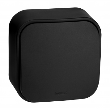 QUTEO Перекл. 1-кл. о/у сх6 10АХ чёрн. м.