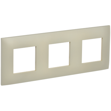 SKANDY Рамка 3-мест. SK-F03B беж. IEK