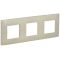 SKANDY Рамка 3-мест. SK-F03B беж. IEK