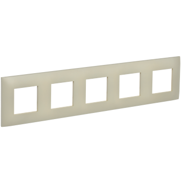 SKANDY Рамка 5-мест. SK-F05B беж. IEK