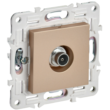 SKANDY Роз. TV оконечная SK-A12Sa песоч. IEK