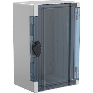 TETRA Корпус пластик. ЩМПп 300х200х130мм прозр. IP66 IEK