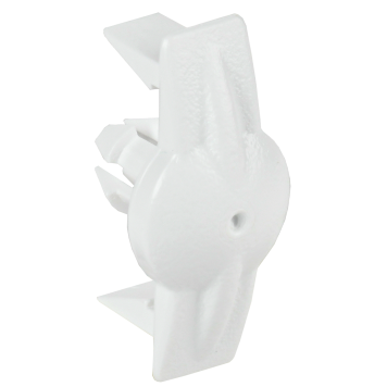 TITAN 5 Соединитель фальш-панели белый IEK