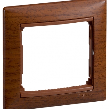 VALENA Рамка 1-мест. дер. тон.