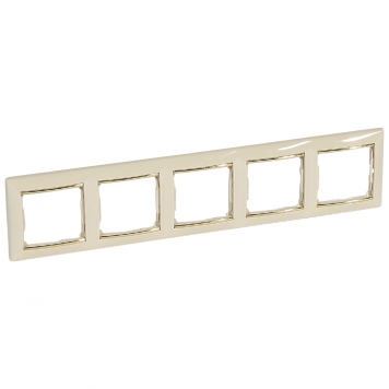 VALENA Рамка 5-мест. сл. к. зш