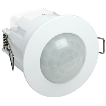 Датчик движения ДД 201 белый, 1200Вт, 360 гр.,6М,IP20,IEK