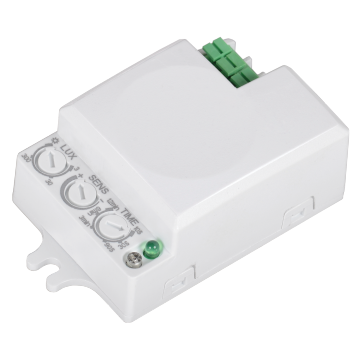 Датчик движения ДД-МВ 401 белый, 500Вт, 360 гр.,8М,IP20,IEK