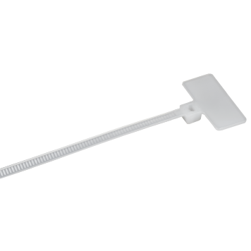 Хомут P6.6 маркерный белый 2,5х200мм 100шт/упак IEK