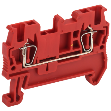 Клемма пружинная КПИ 2в-1,5 17,5А красный IEK