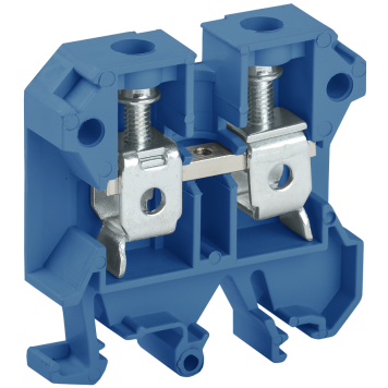 Клемма винтовая КВИ-16мм2 синяя IEK