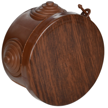 Коробка расп. КМ для о/п D=85х40мм IP54 4 вв. дуб IEK