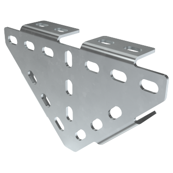 Косынка монтажная c отгибом под 90град EZ IEK