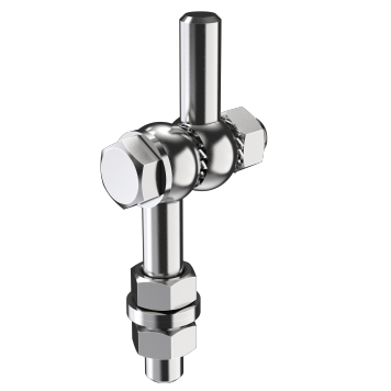 Кронштейн выравнивания для молниеприемника L=1-4м IEK