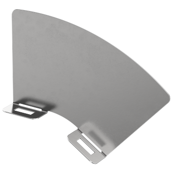 Перегородка разд. 80мм пов. верт. внеш. 45град IEK