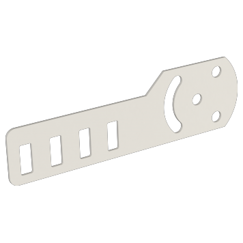 Пластина шарнирная h=50мм RAL 9016 IEK