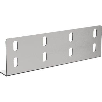 Пластина соединительная усил. h=80мм 1,5мм RAL 9016 IEK