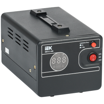 Стабилизатор напр. 1-ф. переносн. 0,5кВА HUB IEK