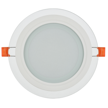 Светильник LED ДВО 1621 со стекл. круг 12Вт 4000К IP20 IEK