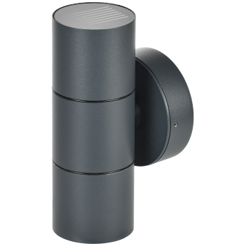 Светильник уличный 5113 настенный 2хGU10 IP65 серый IEK