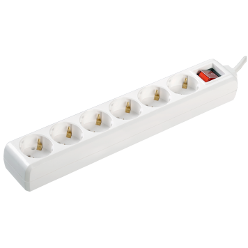 Удлинитель У06К-выкл. 6 мест 2P+PE/3метра 3х1мм2 16А/250 IEK