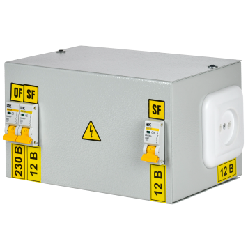 Ящик с пониж. трансформ. ЯТП-0,25 230/12-3 36 УХЛ4 IP30 IEK