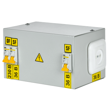 Ящик с пониж. трансформ. ЯТП-0,25 230/36-3 36 УХЛ4 IP30 IEK