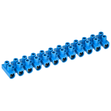 Зажим винтовой ЗВИ-30 н/г 6-16мм2 12пар синие IEK