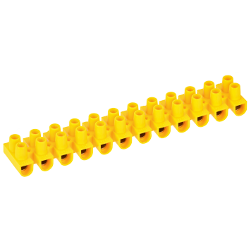 Зажим винтовой ЗВИ-15 н/г 4,0-10мм2 12пар желтые IEK