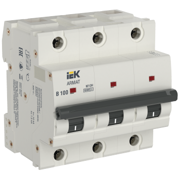ARMAT Авт. выкл. M10H 3P B 100A IEK