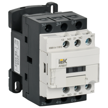 ARMAT Контактор КМИ-А-11812 LC1D 18А 48В/АС3 1NO/1NC IEK