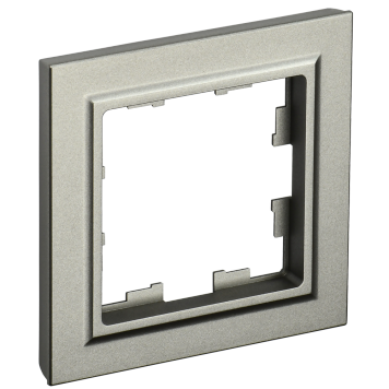 BRITE Рамка 1-мест. РУ-1-БрШ шамп. IEK