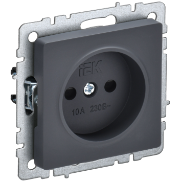 BRITE Роз. без з/к с з/ш 10А РСш10-2-БрГ граф. IEK